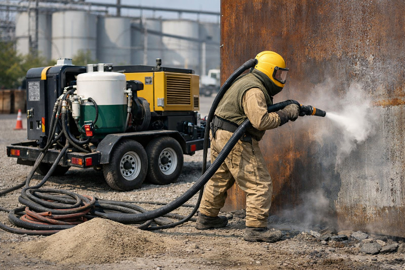 Achieve Superior Surface Restoration Results with Mobile Sandblasting Perth WA Services