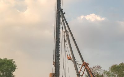 How does the piling infrastructure in Sydney, NSW, support safer and stronger building foundations